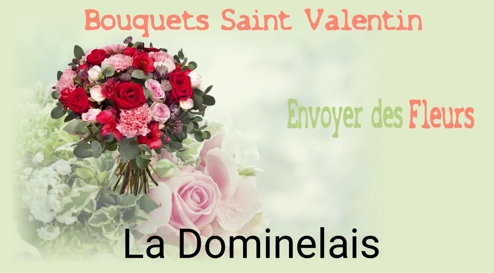 Roses de Saint-Valentin livrées à La Dominelais